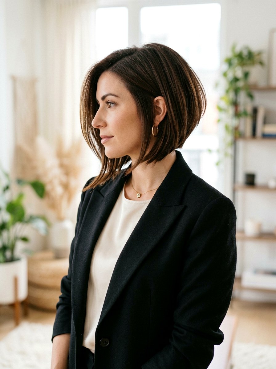 Inverted Bob Haircut - 20 short haircut to make fine hair look thicker - 20 short haircut to make fine hair look thicker