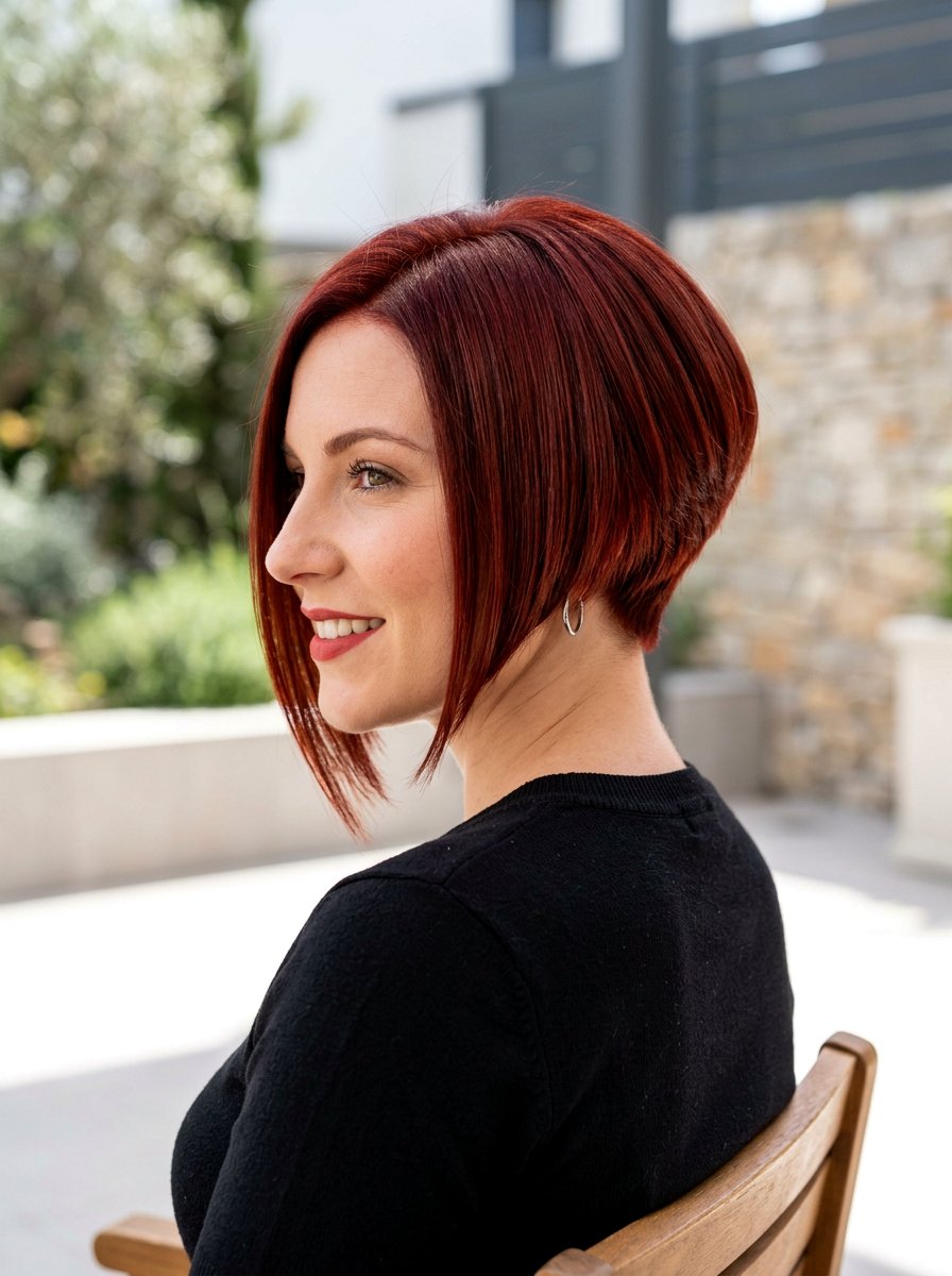 Inverted Bob Haircut - 20 summer haircut trends for women - 20 summer haircut trends for women