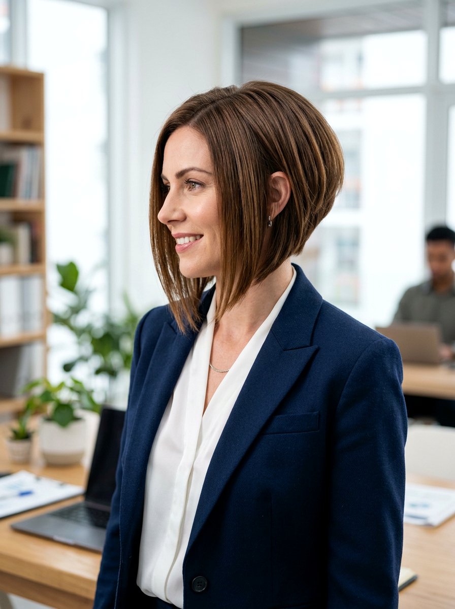 Inverted Bob Haircut - 20 trendy haircut for women 2026 - 20 trendy haircut for women 2026