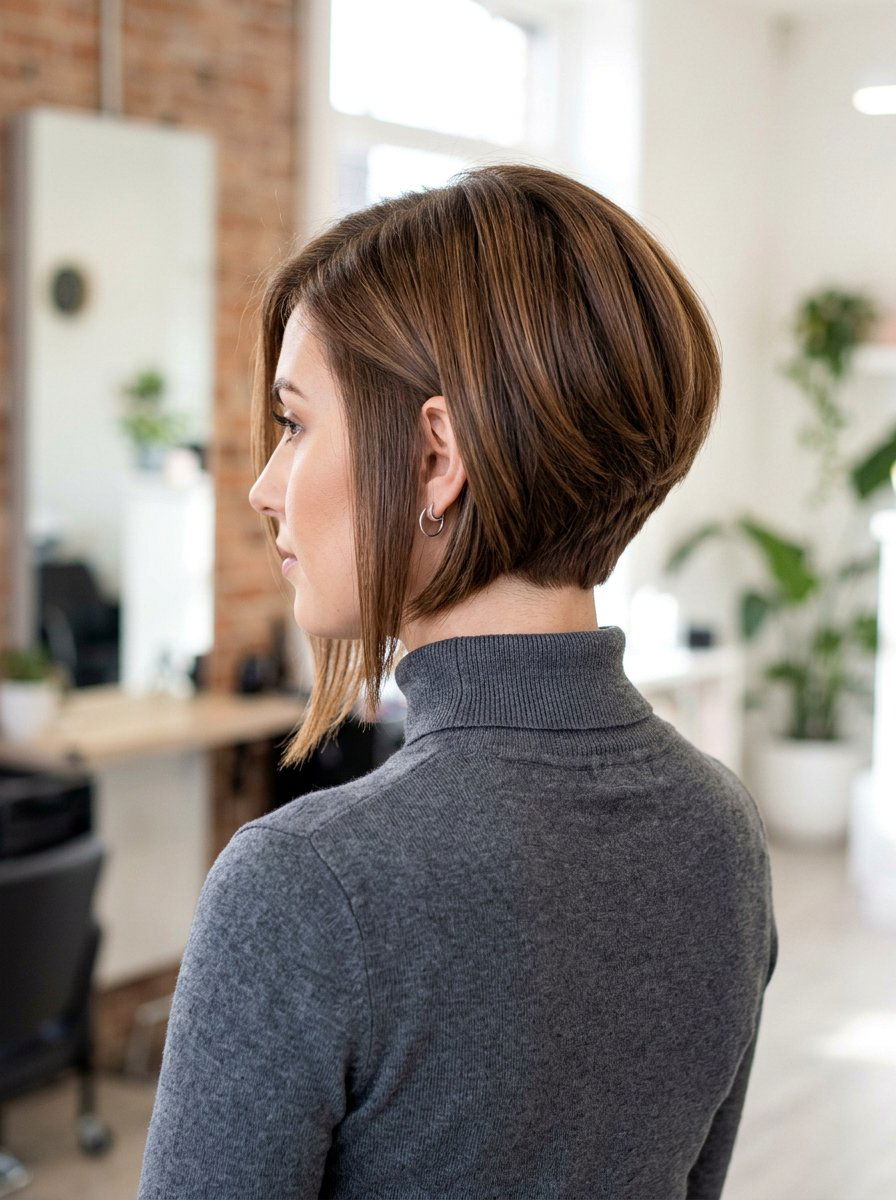 Inverted Bob Haircut - 20 winter haircut trends for women - 20 winter haircut trends for women