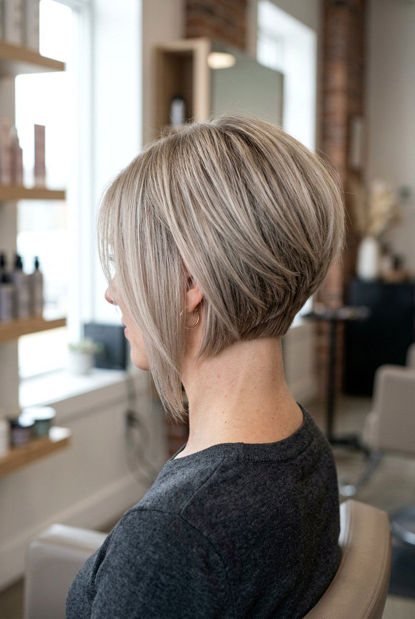 Inverted Bob Thin Hair - 20 short haircuts for thin hair - 20 short haircuts for thin hair