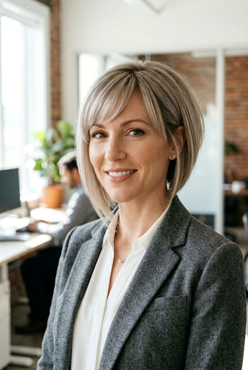 Inverted Bob With Bangs Fine Hair - 20 fine hair bob with layers and bangs - 20 fine hair bob with layers and bangs