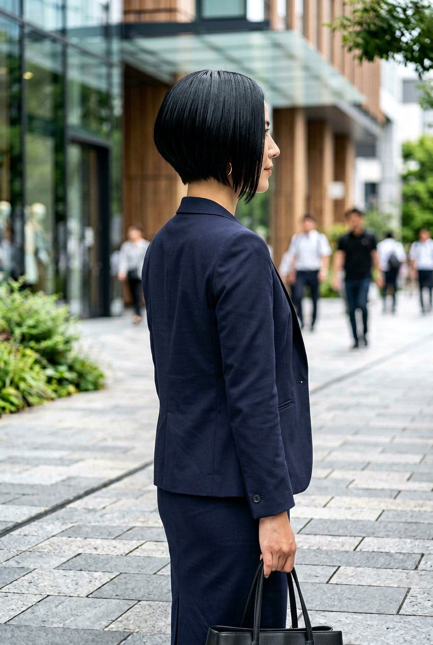 Inverted Bob With Center Part - 20 clean professional bob with center part - 20 clean professional bob with center part