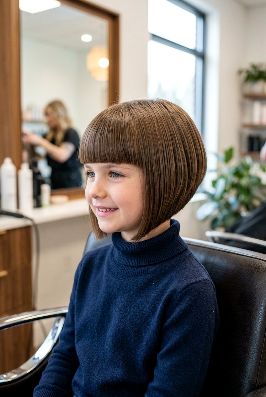 20 Cute Little Girls Haircut Ideas With Bangs To Try Now