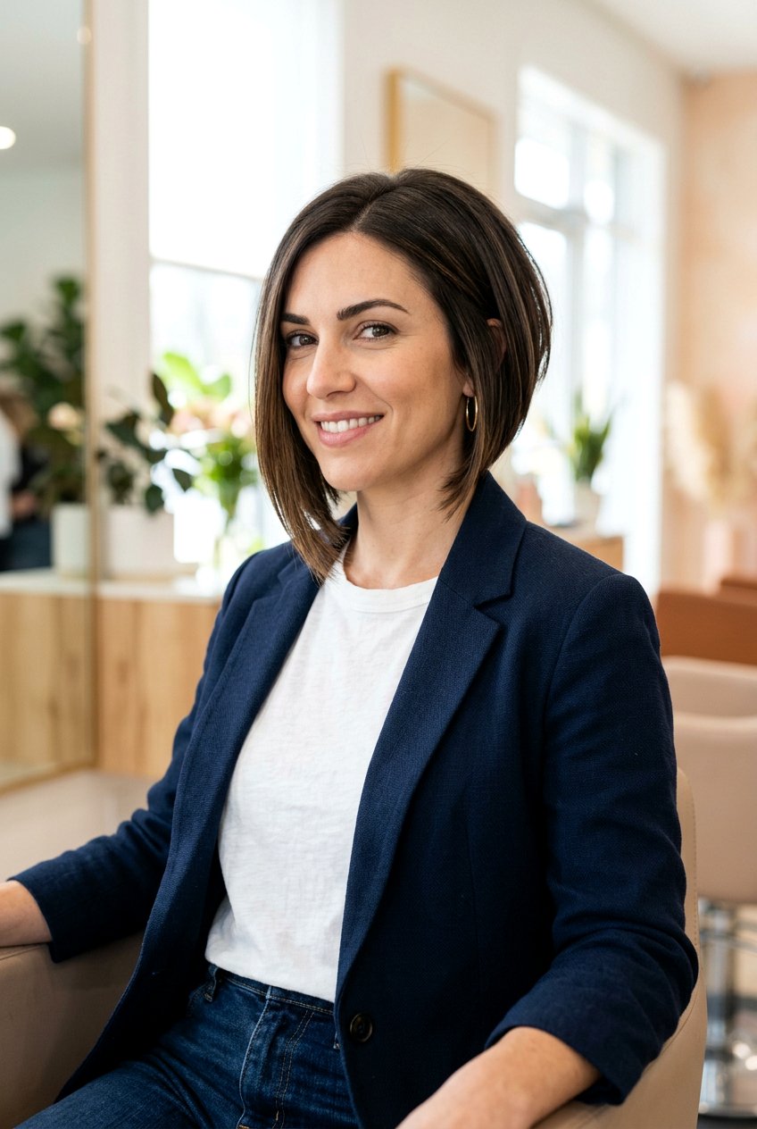 Inverted Bob for Frizzy Hair - 20 haircuts for dry frizzy hair - 20 haircuts for dry frizzy hair