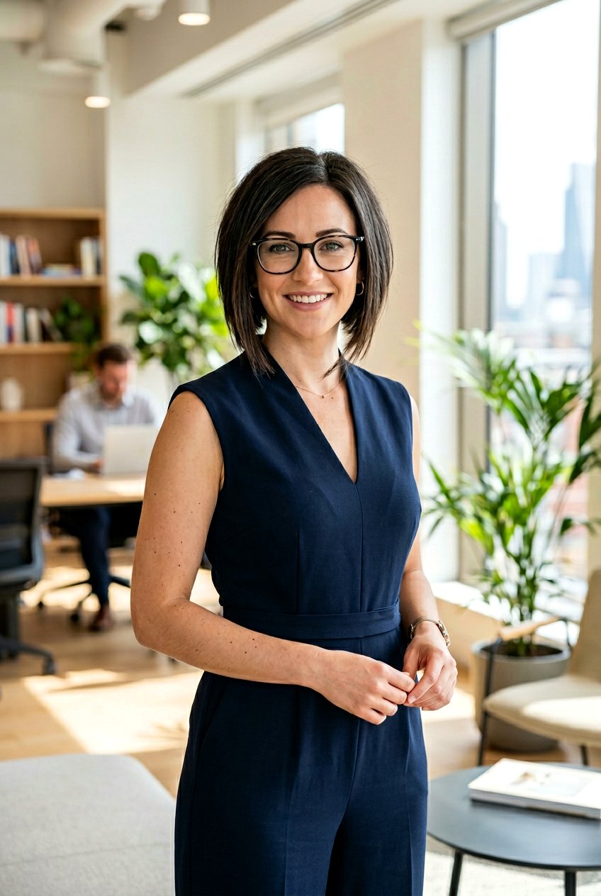 Inverted Chin Length Bob With Glasses - 20 chin length bob for women with glasses - 20 chin length bob for women with glasses