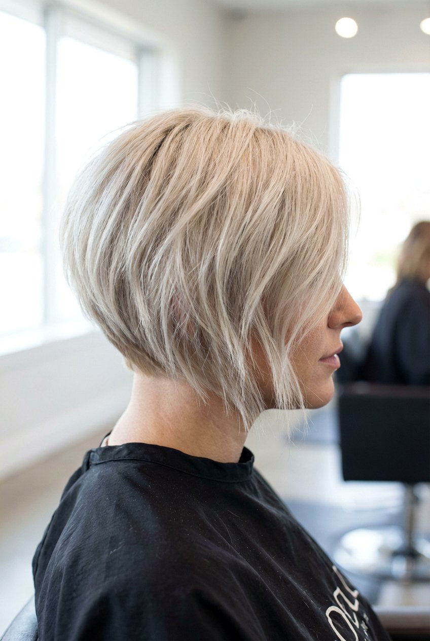 Inverted Choppy Bob - 20 choppy bob haircut