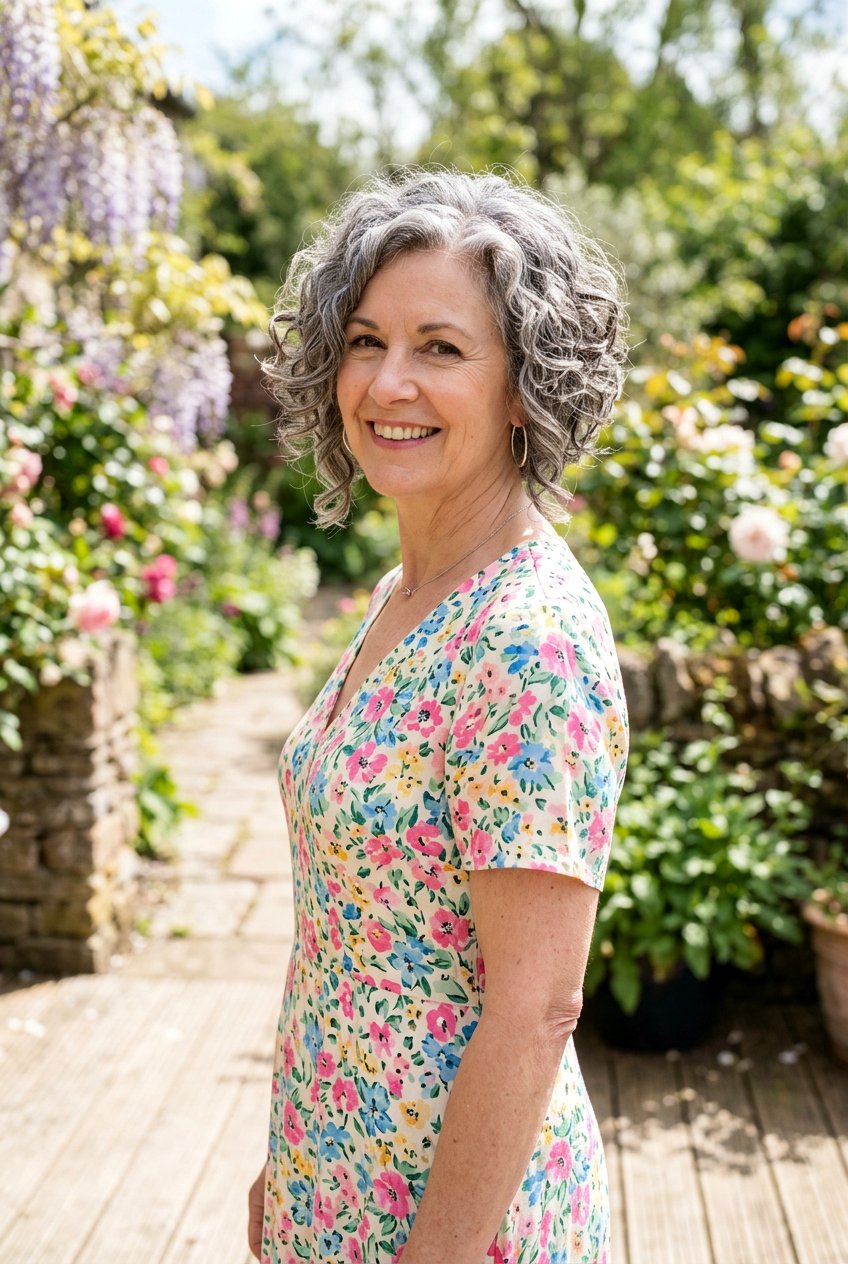 Inverted Curly Bob Haircut - 20 mature women curly haircut ideas - 20 mature women curly haircut ideas