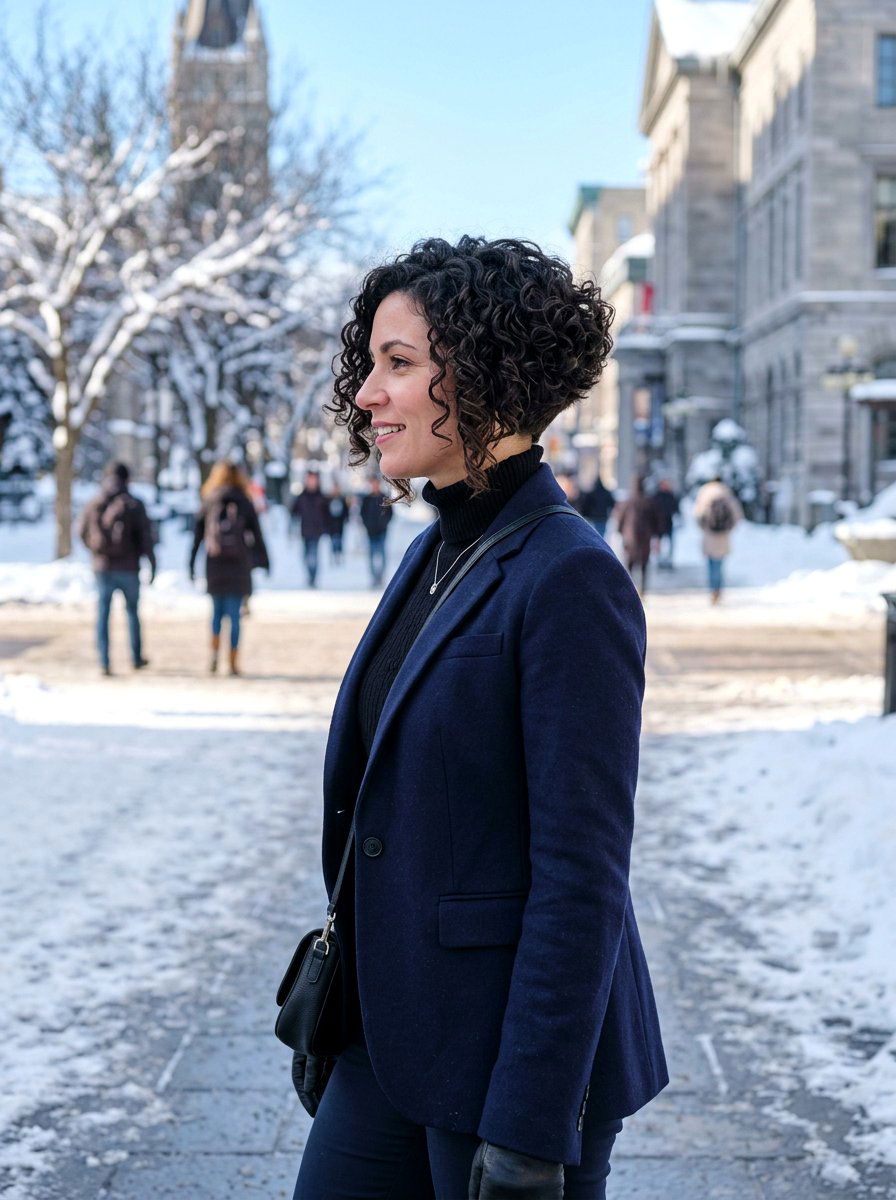 Inverted Curly Bob Haircut - 20 curly haircut ideas for women - 20 curly haircut ideas for women