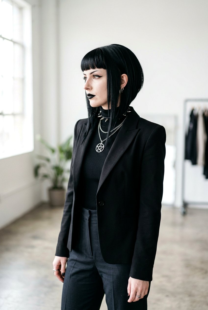 Inverted Goth Bob Haircut - 20 goth bob haircut - 20 goth bob haircut
