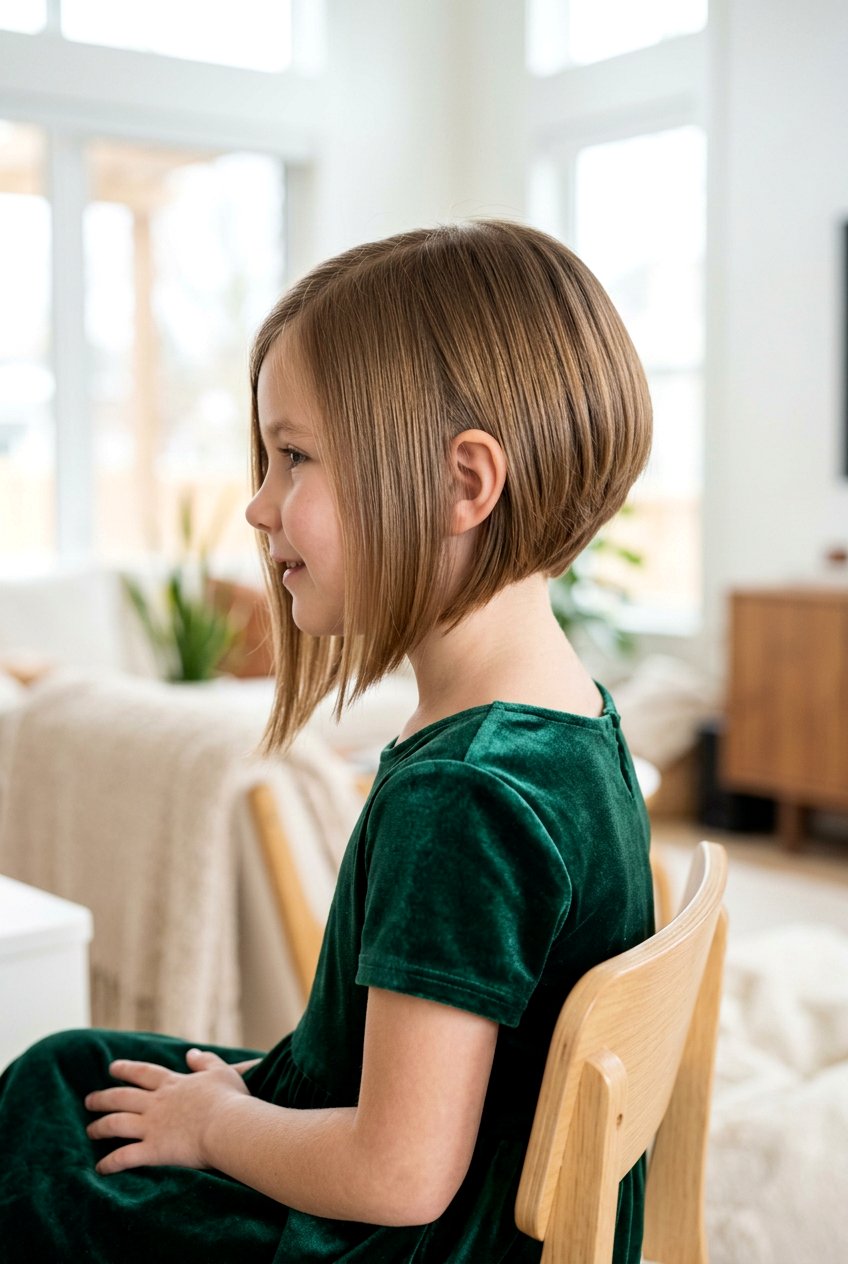 Inverted Layered Bob - 20 little girls haircut with layers - 20 little girls haircut with layers