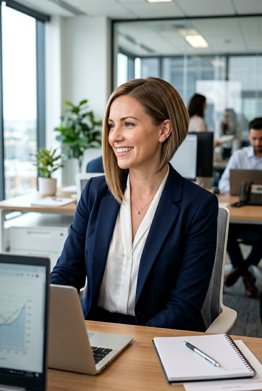 Inverted Layered Bob - 20 80s layered short haircut women - 20 80s layered short haircut women