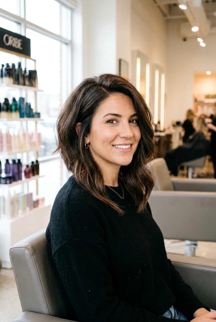 Inverted Lob For Thick Hair - 20 medium haircuts for women over 50 - 20 medium haircuts for women over 50