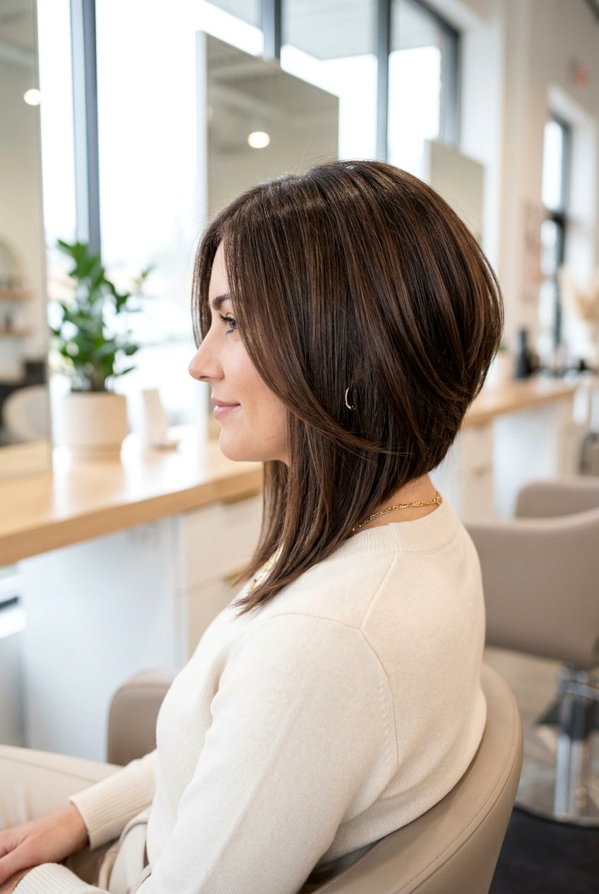 Inverted Lob Haircut - 20 low maintenance lob haircut - 20 low maintenance lob haircut