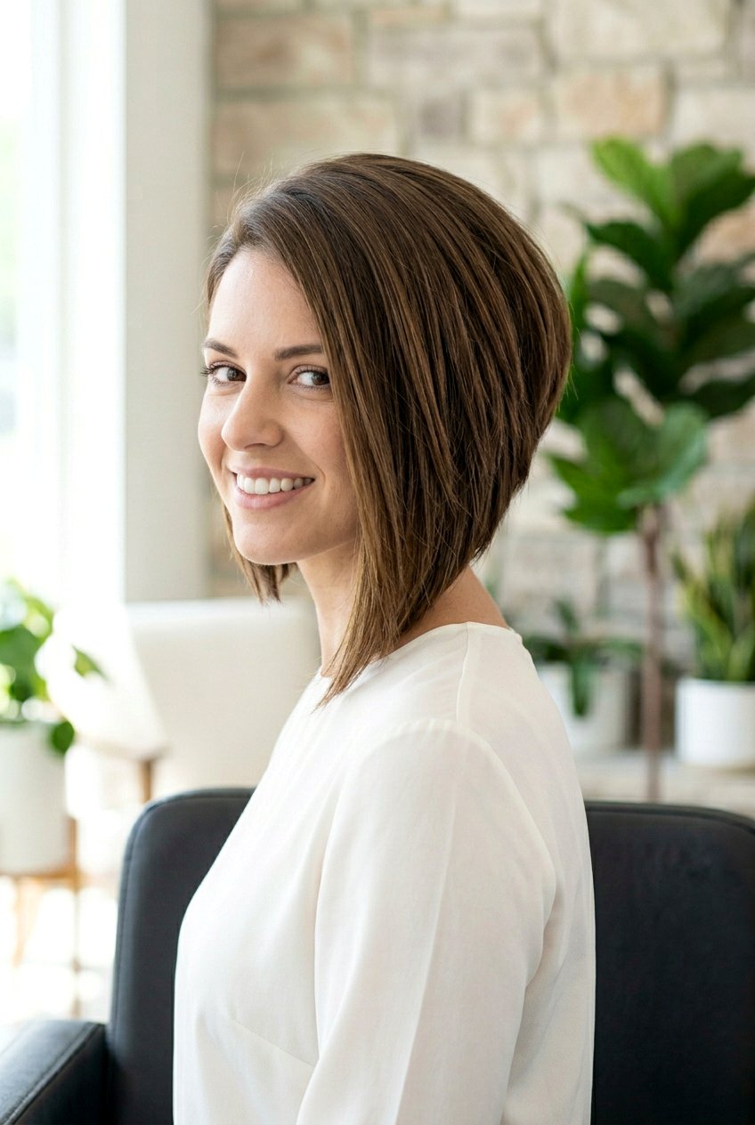 Inverted Short Bob Haircut - 20 bold short haircut for women - 20 bold short haircut for women