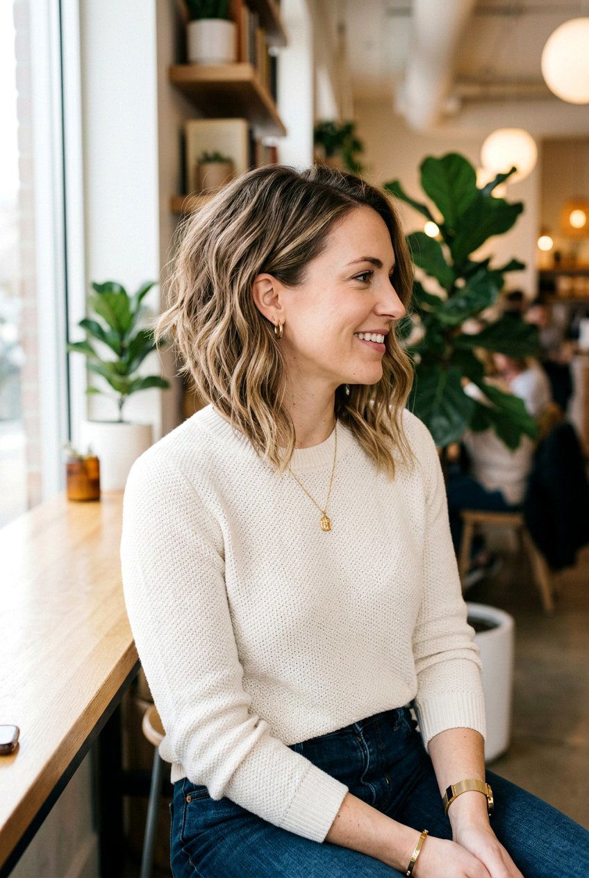 Inverted Textured Lob Haircut - 20 textured lob haircut - 20 textured lob haircut