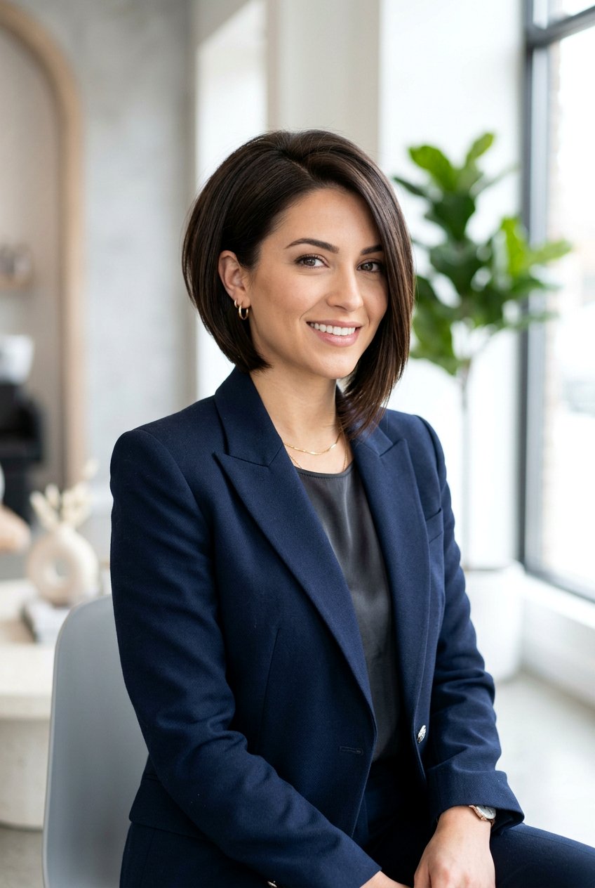 Inverted Voluminous Bob Haircut - 20 voluminous bob hairstyle - 20 voluminous bob hairstyle