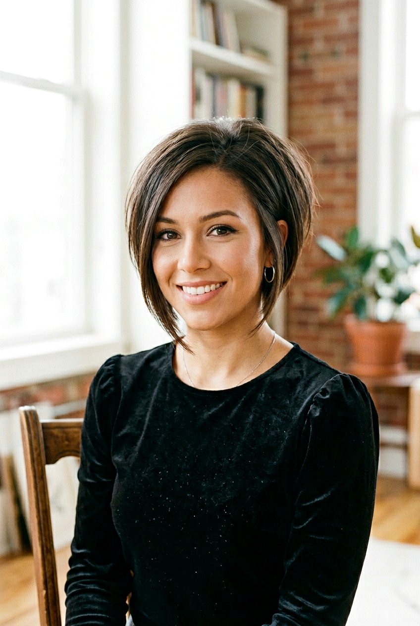 Inverted bob 90s look - 20 90s bob for fine hair women - 20 90s bob for fine hair women