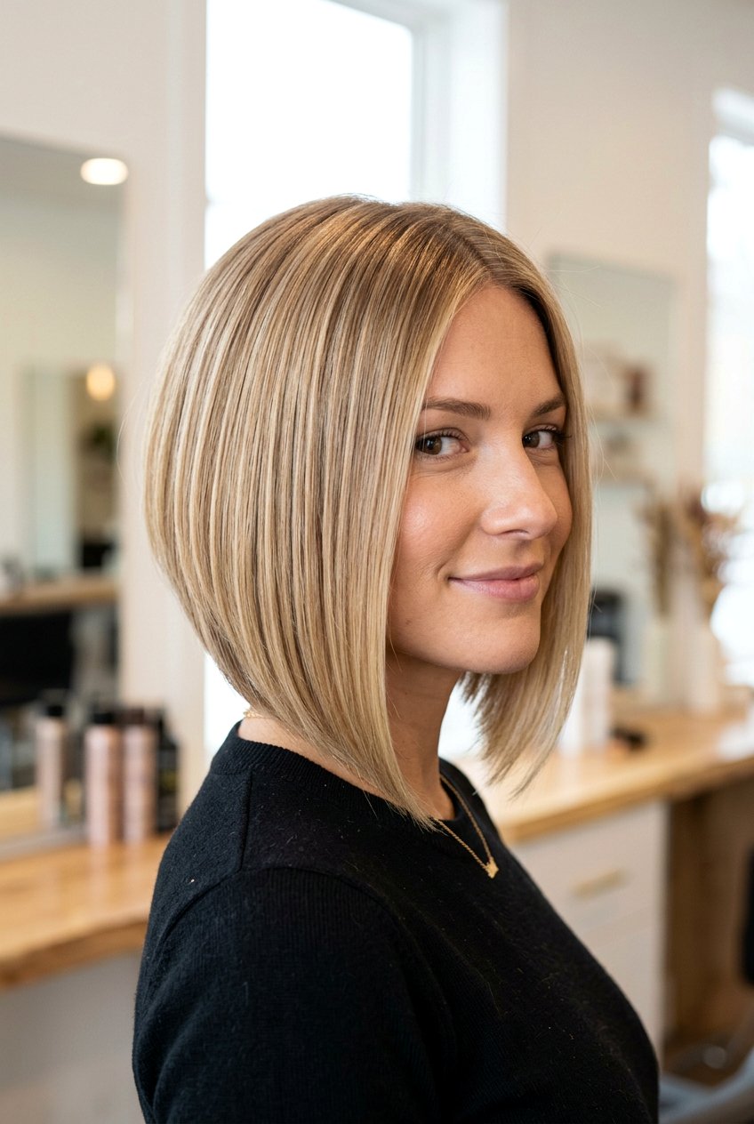 Inverted jaw length bob - 20 jaw length bob haircut - 20 jaw length bob haircut