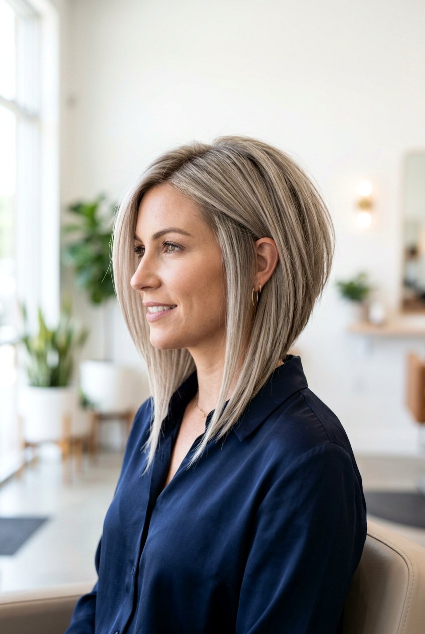 Inverted layered bob - 20 short layered haircuts - 20 short layered haircuts