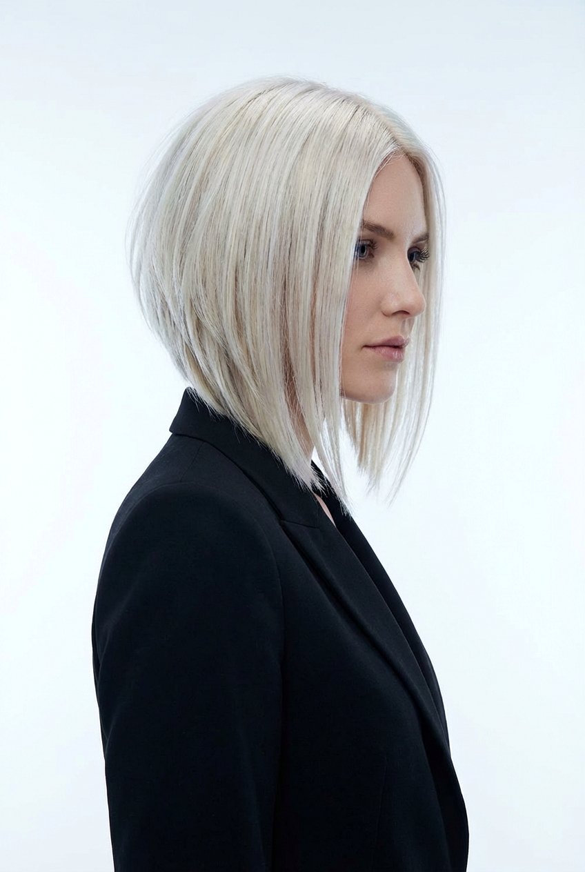 Inverted lob - 20 shoulder length hairstyles - 20 shoulder length hairstyles