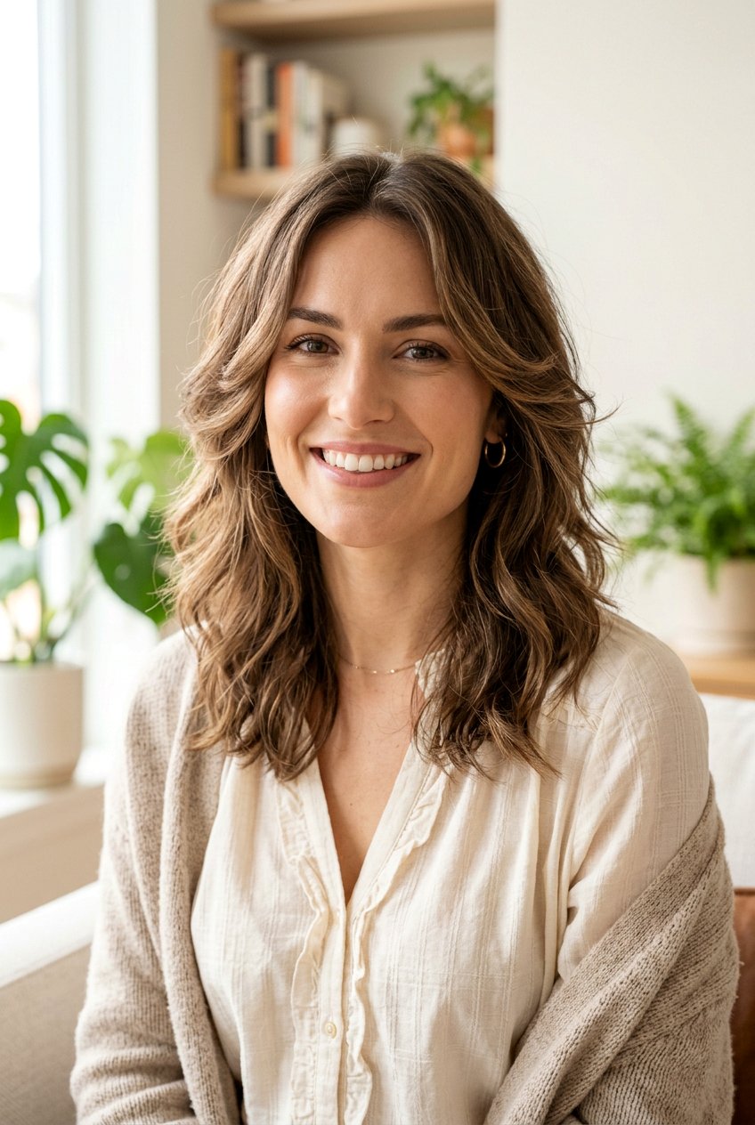 Invisible Butterfly Layers Square Face - 20 invisible butterfly layers haircut - 20 invisible butterfly layers haircut