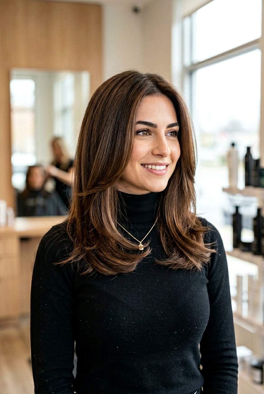 Invisible Layered Haircut - 20 medium haircut to add volume to fine hair - 20 medium haircut to add volume to fine hair