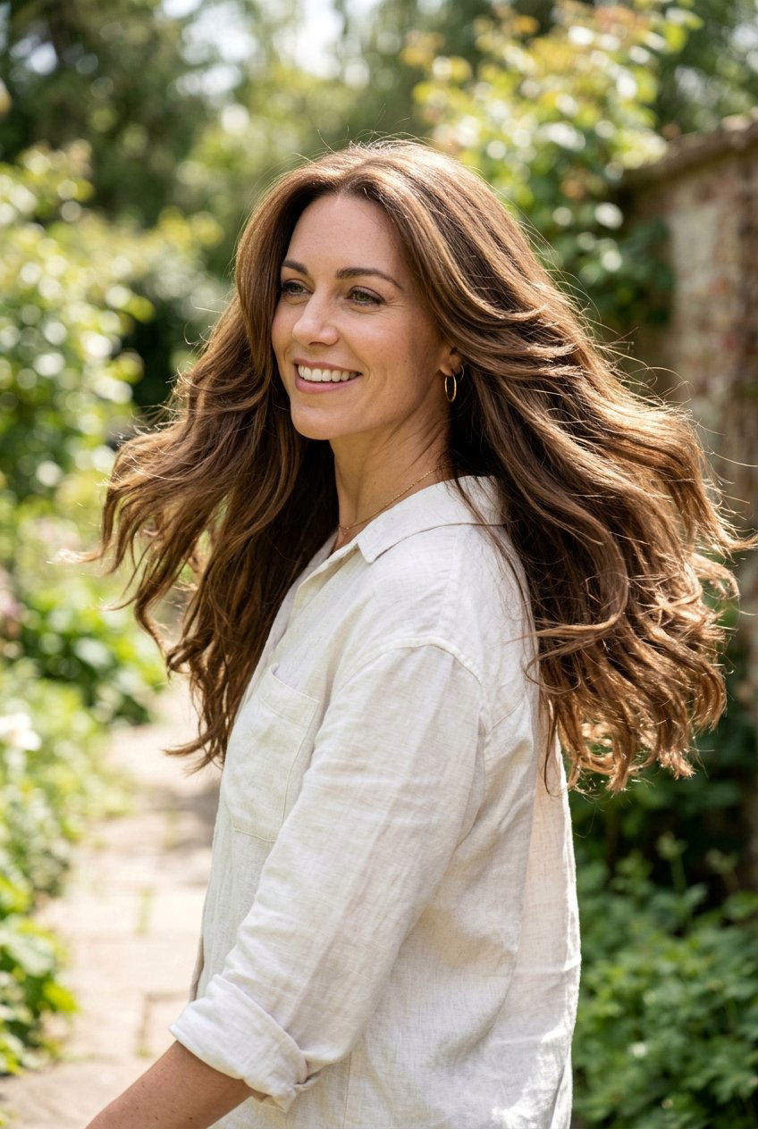 Invisible Layers Long Hair - 20 long haircut to make fine hair look fuller - 20 long haircut to make fine hair look fuller