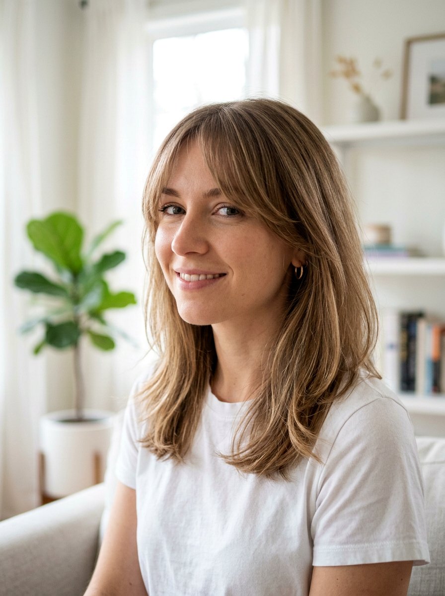 Invisible Layers With Curtain Bangs Fine Hair - 20 invisible layers for fine hair - 20 invisible layers for fine hair