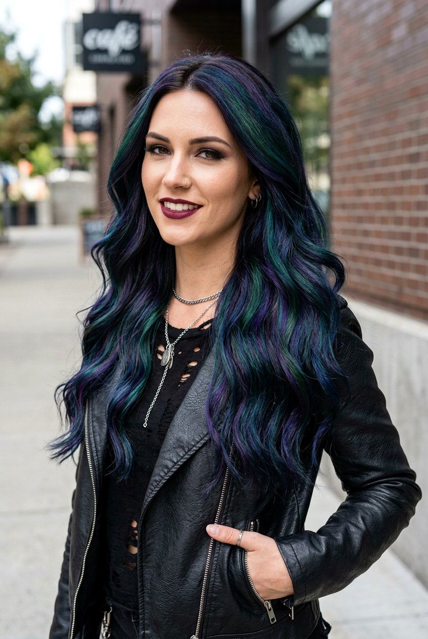 20 Stunning Iridescent Hair Color Ideas You Must Try Now