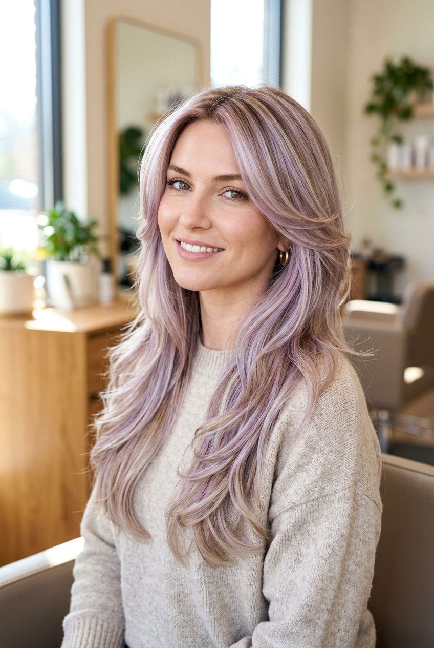 Iridescent beige blonde layers - 20 cool beige blonde hair - 20 cool beige blonde hair