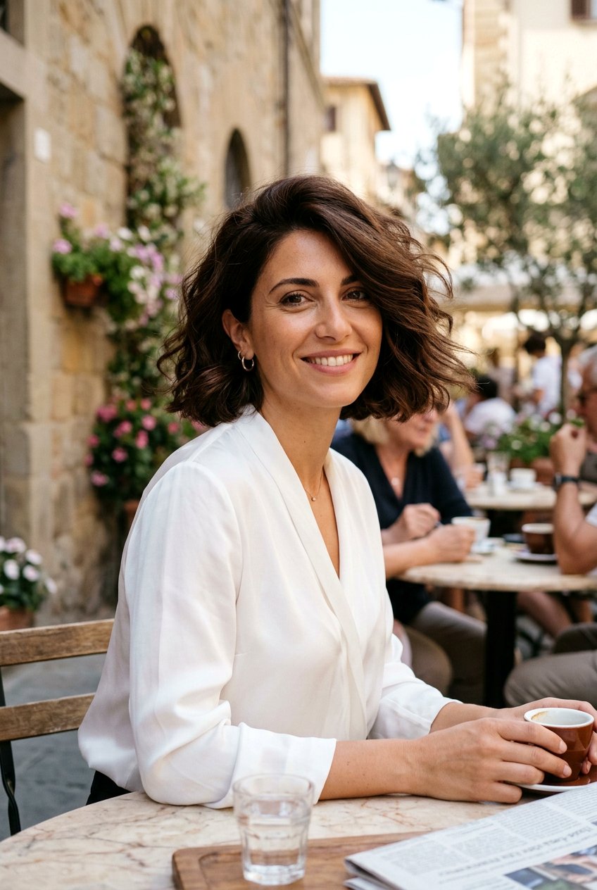 Italian Bob - 20 expensive brunette bob for women - 20 expensive brunette bob for women