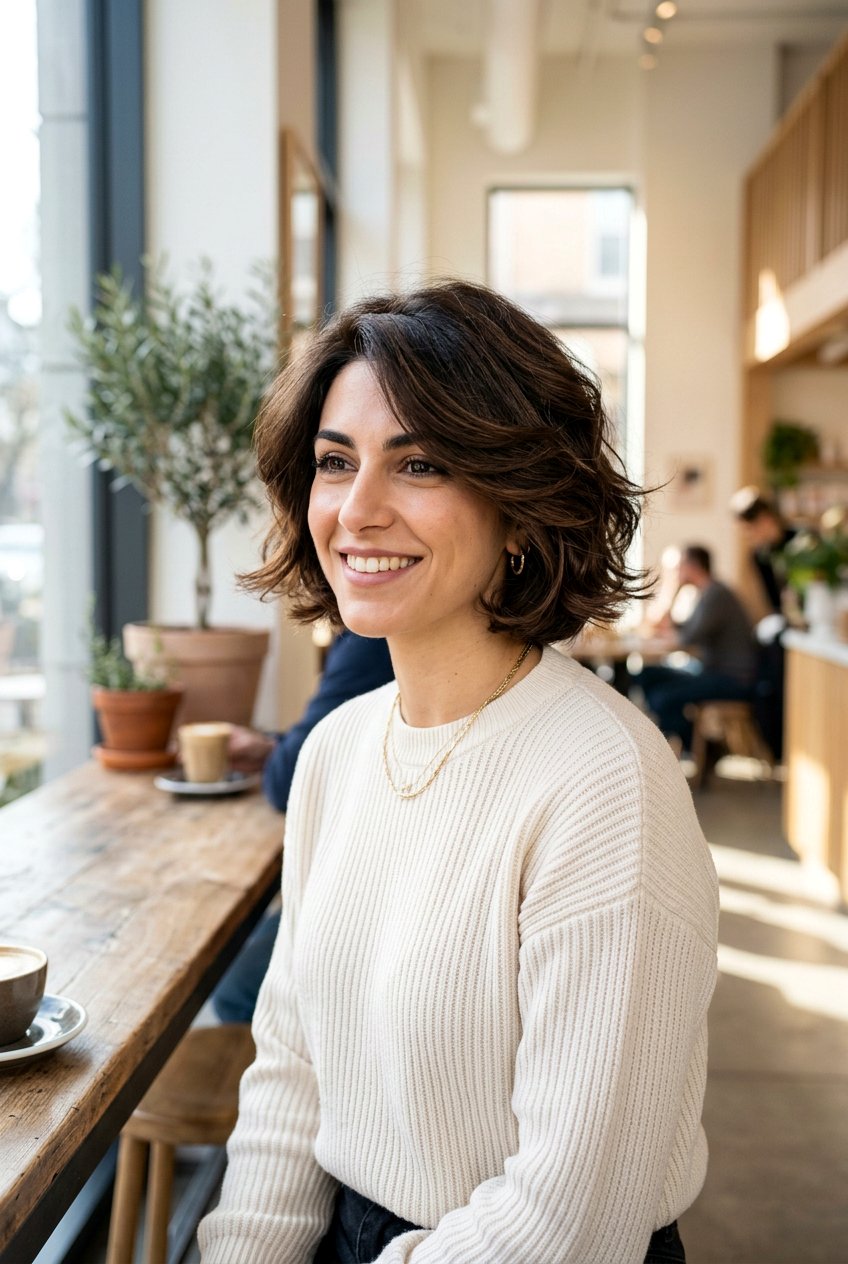 Italian Bob Haircut - 20 easy short hairstyles for busy women - 20 easy short hairstyles for busy women