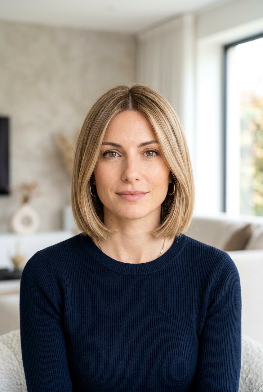 Italian Bob Middle Part - 20 italian bob haircut - 20 italian bob haircut