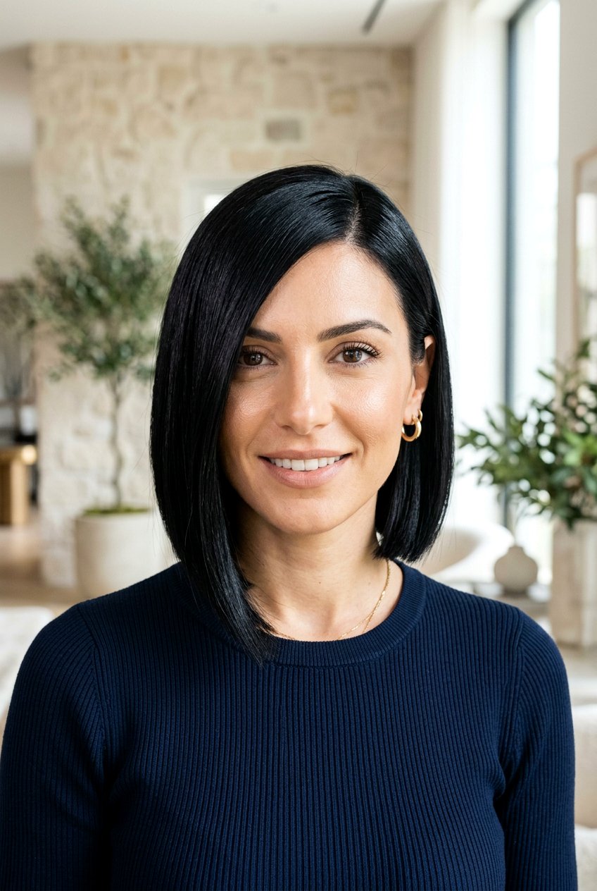 Italian Bob Side Part - 20 italian bob haircut - 20 italian bob haircut