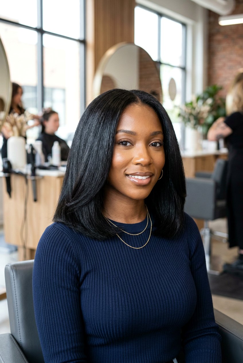 Italian Bob Silk Press - 20 silk straight hair ideas - 20 silk straight hair ideas