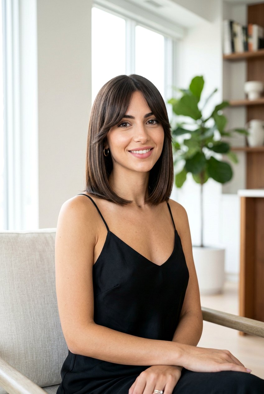 Italian Bob With Curtain Bangs For Straight Hair - 20 italian bob with curtain bangs - 20 italian bob with curtain bangs