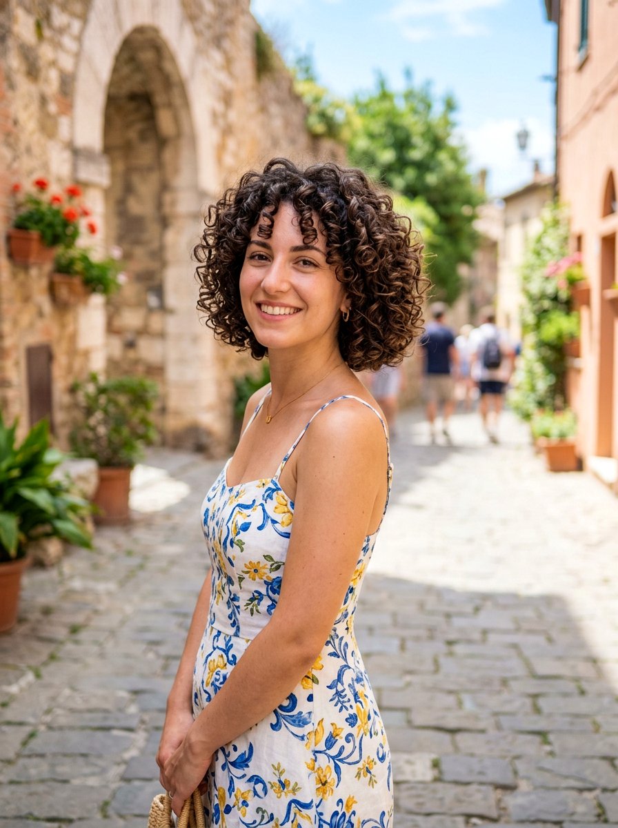 Italian Curly Bob Haircut - 20 italian haircut ideas for women - 20 italian haircut ideas for women