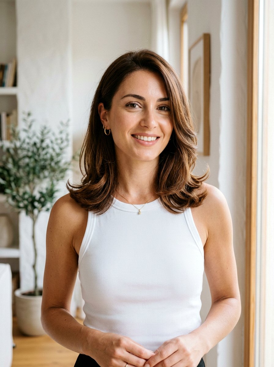 Italian Lob With Collarbone Length - 20 italian lob haircut with movement - 20 italian lob haircut with movement