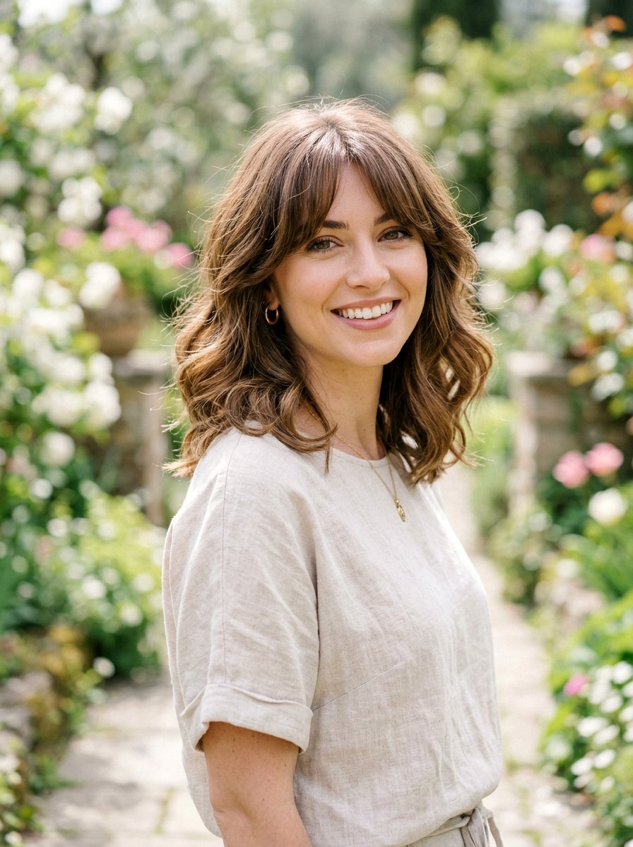 Italian Lob With Curtain Bangs - 20 italian lob haircut with movement - 20 italian lob haircut with movement