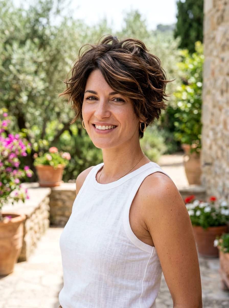 Italian Short Layered Haircut - 20 italian haircut ideas for women - 20 italian haircut ideas for women