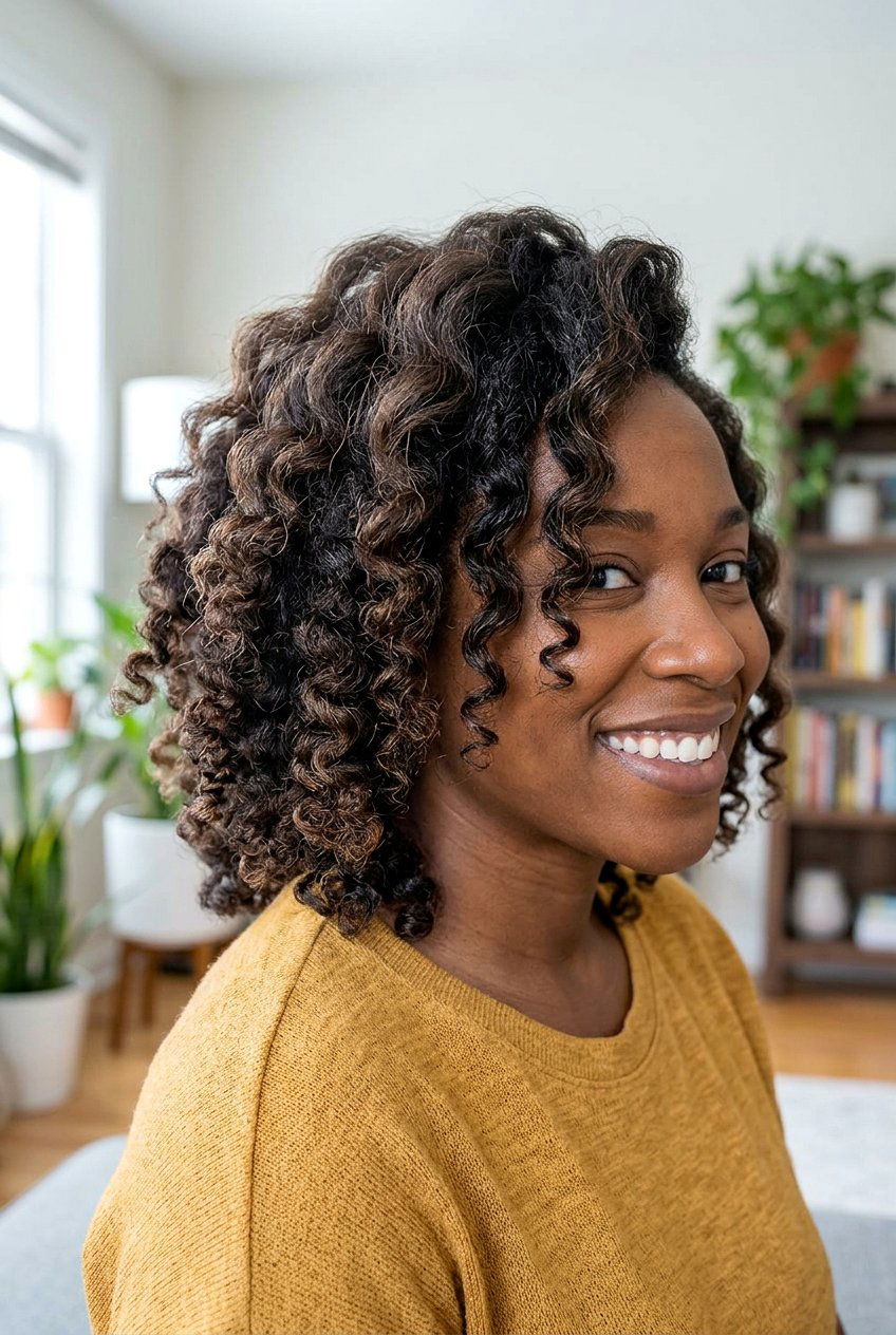 Item21 - 20 braid out on medium natural hair - 20 braid out on medium natural hair