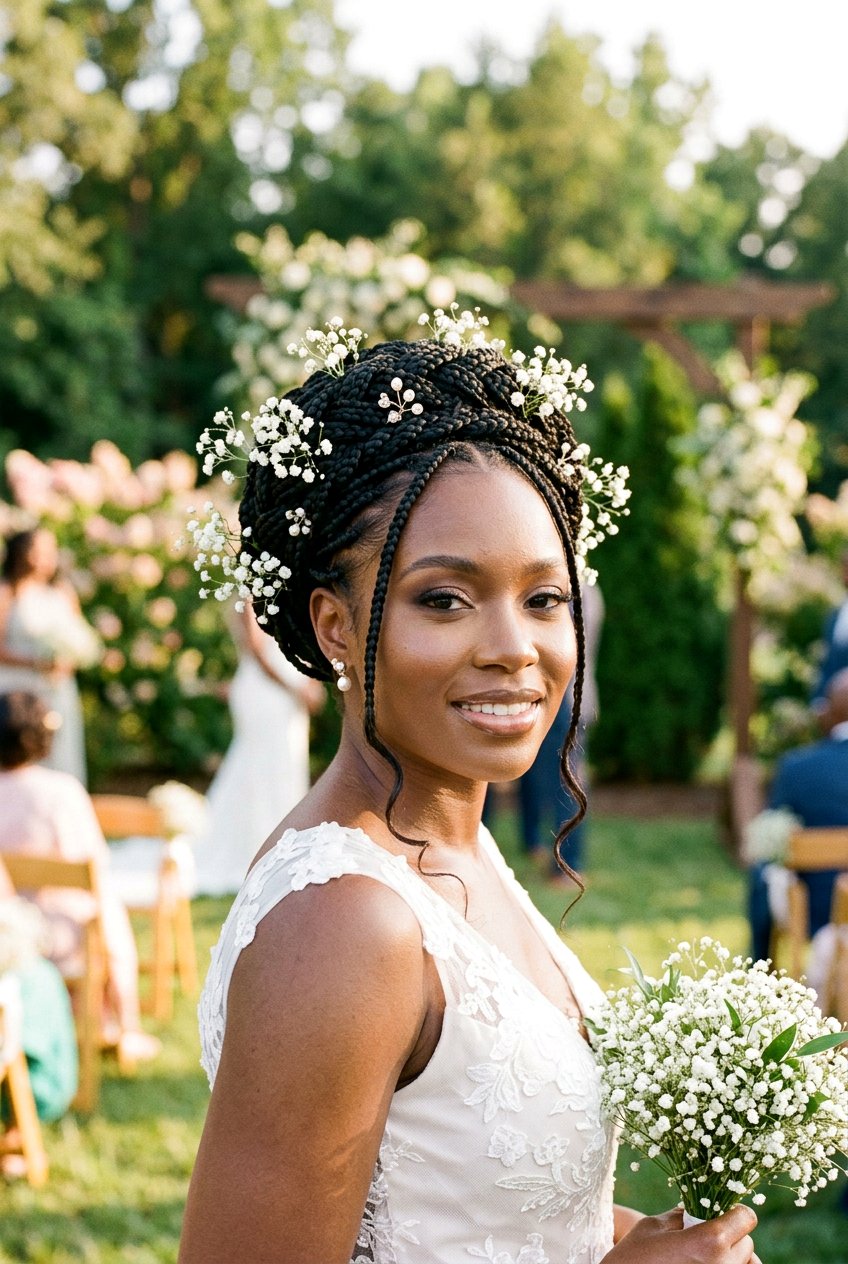 Item22 - 20 bridal knotless braids hairstyles - 20 bridal knotless braids hairstyles