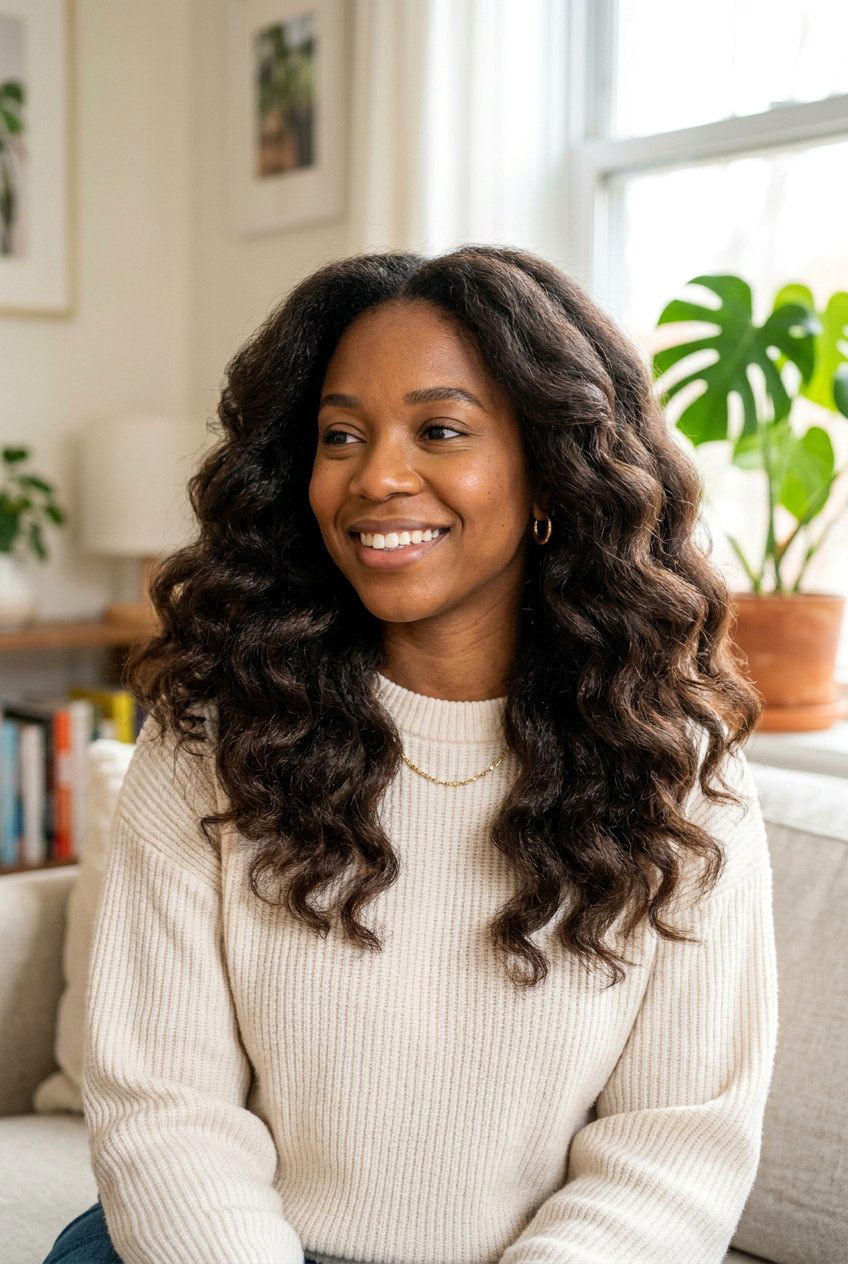 Item23 - 20 braid out on medium natural hair - 20 braid out on medium natural hair