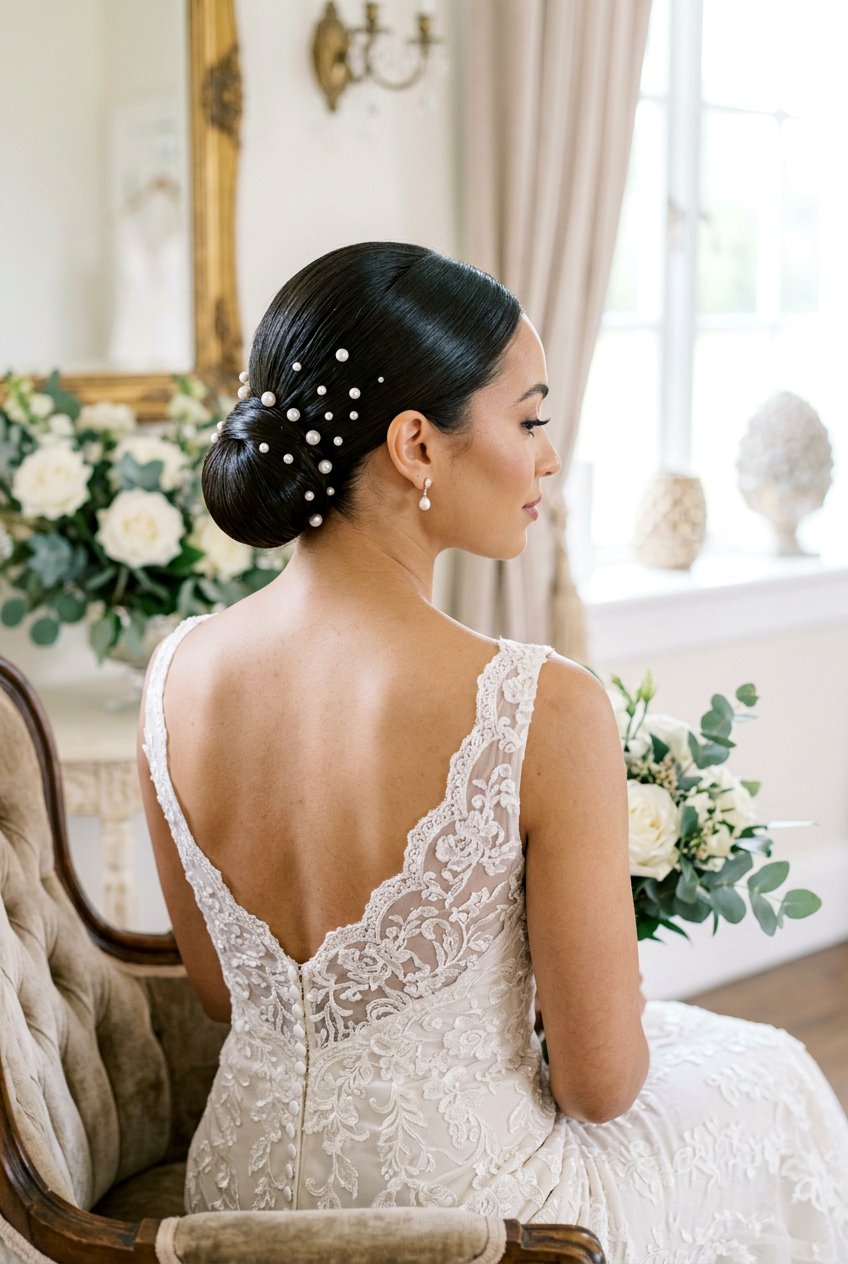 Item23 - 20 elegant silk press wedding hairstyle - 20 elegant silk press wedding hairstyle