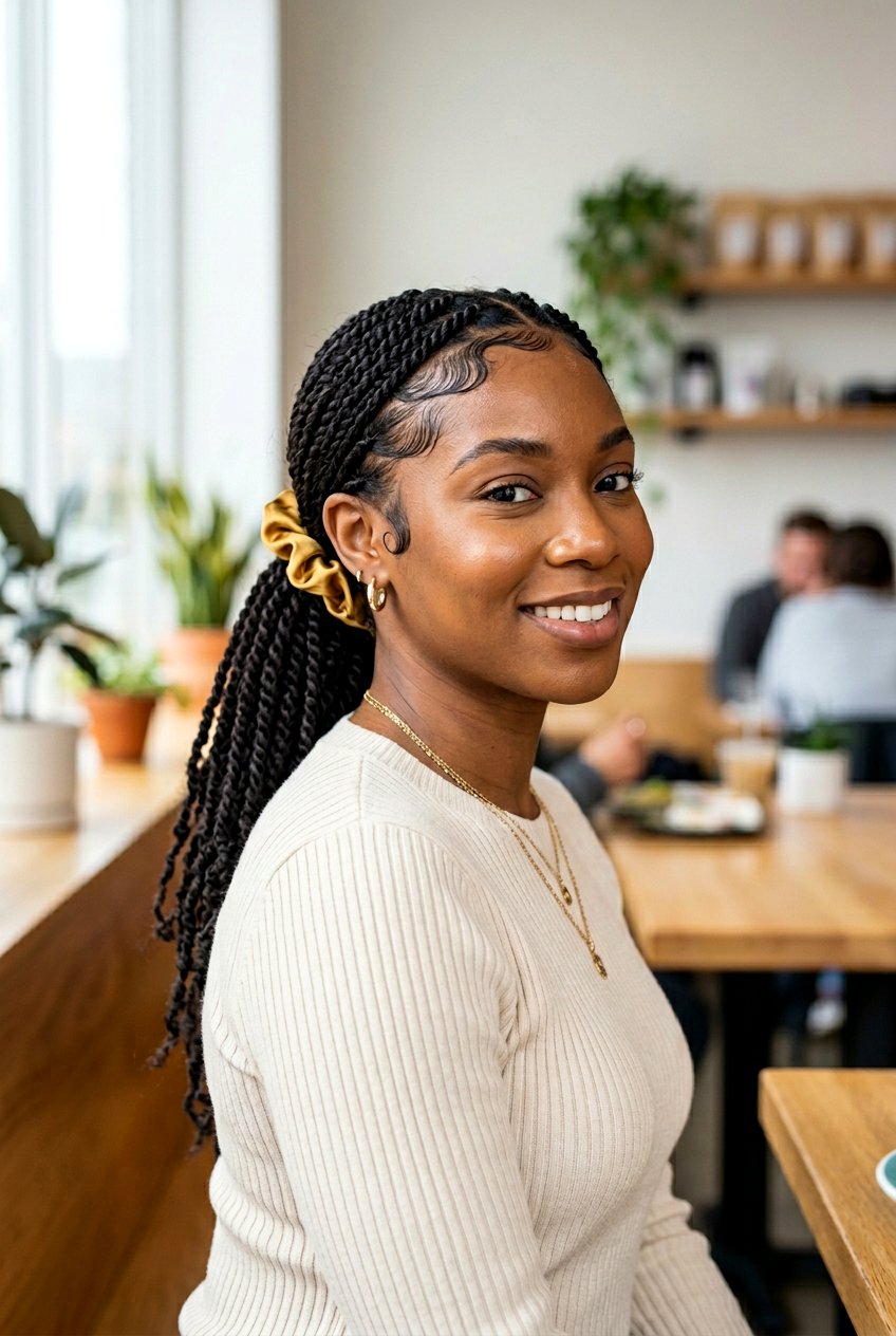 Item24 - 20 mini twist ponytail hairstyle - 20 mini twist ponytail hairstyle