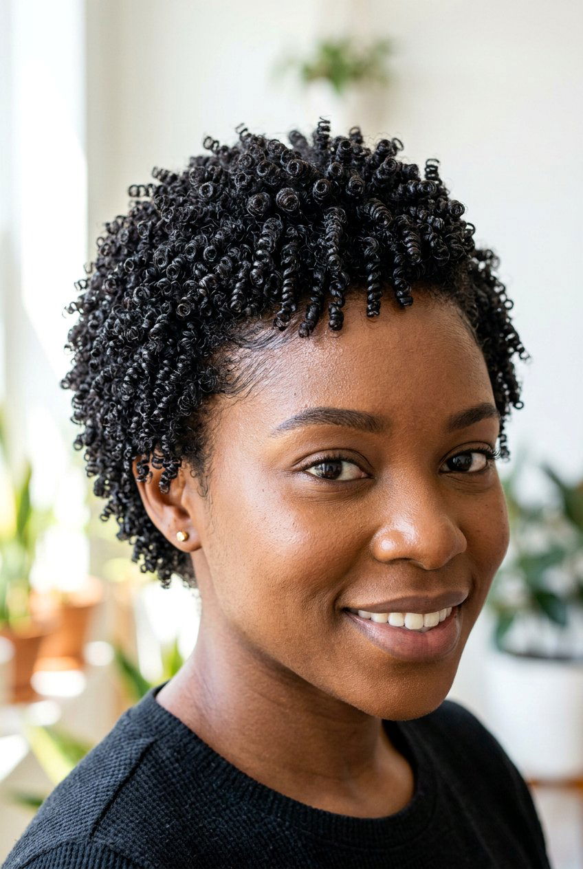 Item24 - 20 defined wash and go for 4c hair - 20 defined wash and go for 4c hair