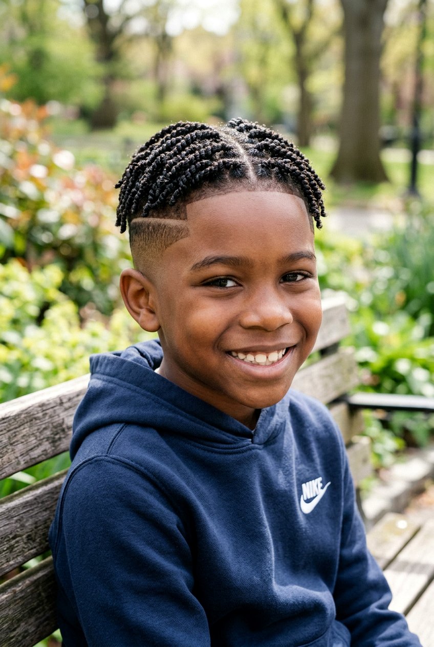 Item24 - 20 black boys twist styles with fade - 20 black boys twist styles with fade