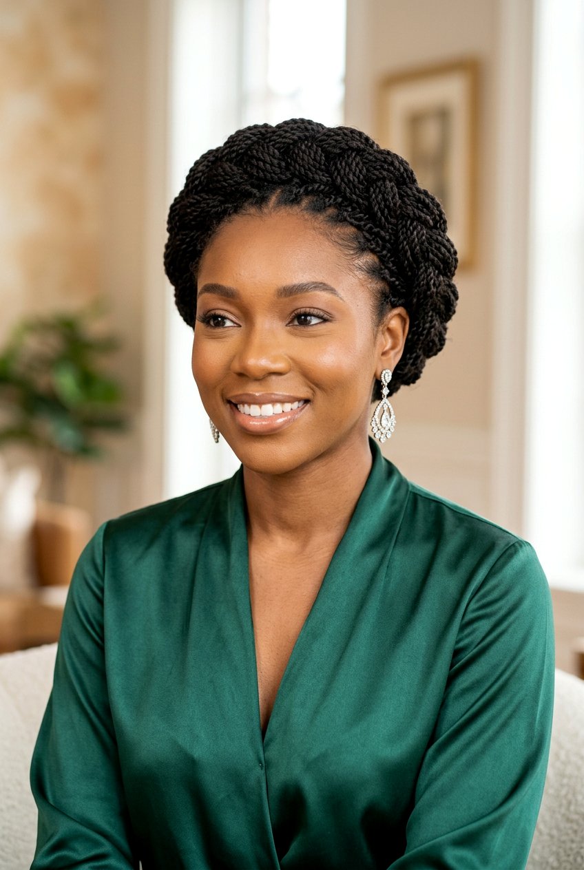 Item25 - 20 mini twist updo hairstyle - 20 mini twist updo hairstyle