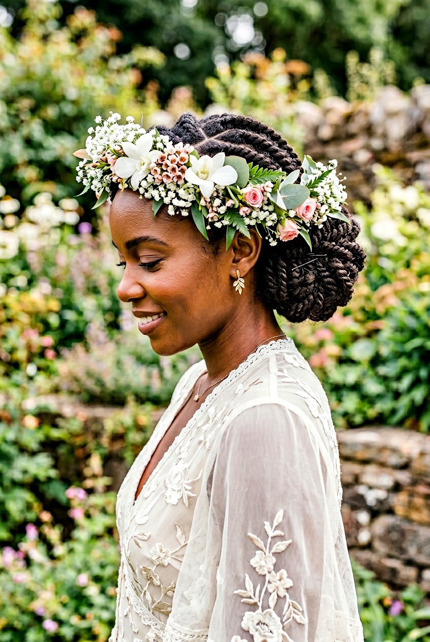 Item25 - 20 wedding updo for black women natural hair - 20 wedding updo for black women natural hair